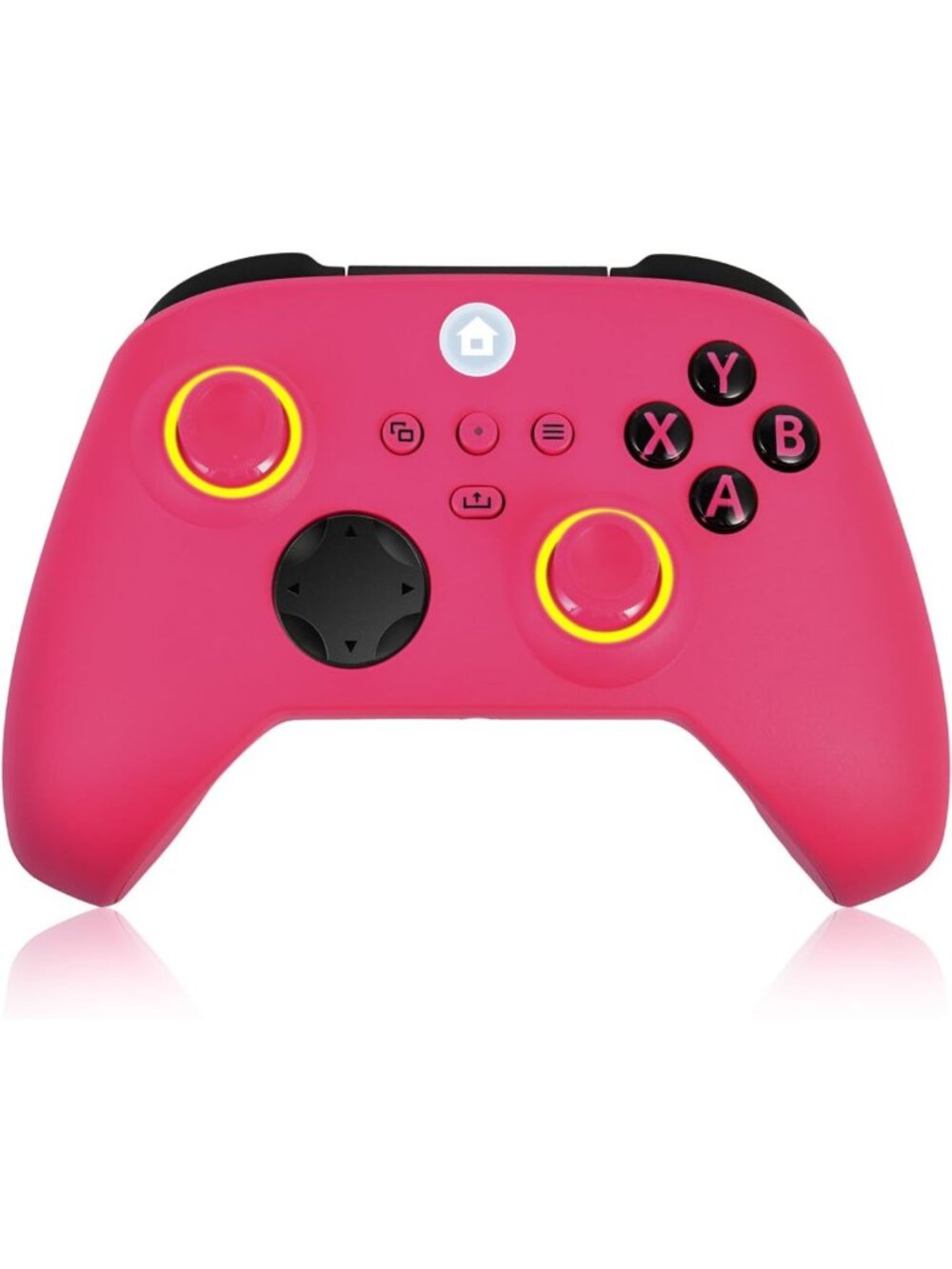 Wireless RGB LED Xbox One Controller - 2.4GHz, Rechargeable, Deep Pink, 3.5mm